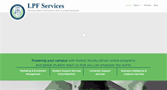 Desktop Screenshot of lpfservices.com